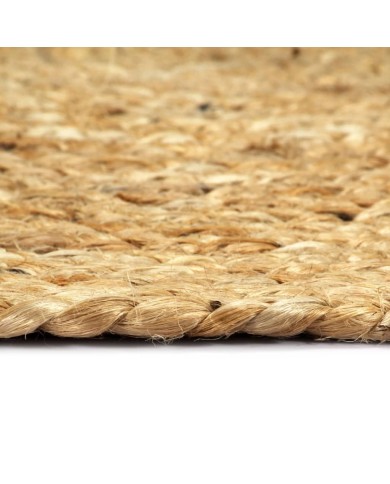 Napperons 4 pcs Naturel Plain 38 cm Rond Jute