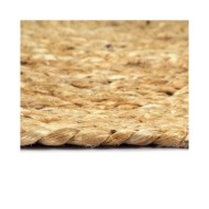 Napperons 4 pcs Naturel Plain 38 cm Rond Jute