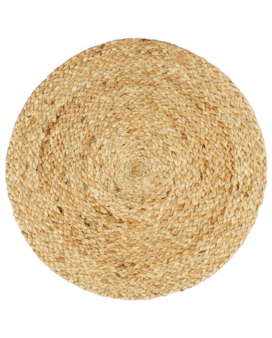 Napperons 6 pcs Naturel Plain 38 cm Rond Jute