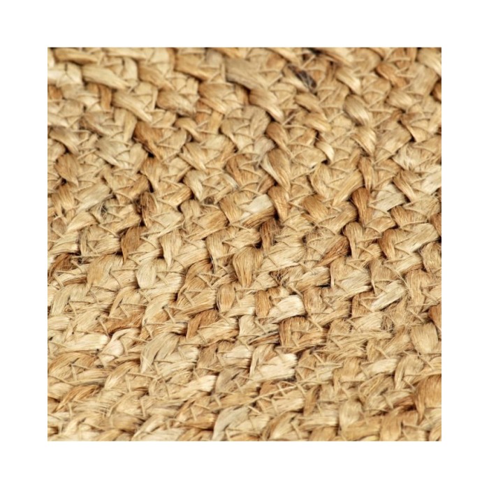 Napperons 6 pcs Naturel Plain 38 cm Rond Jute