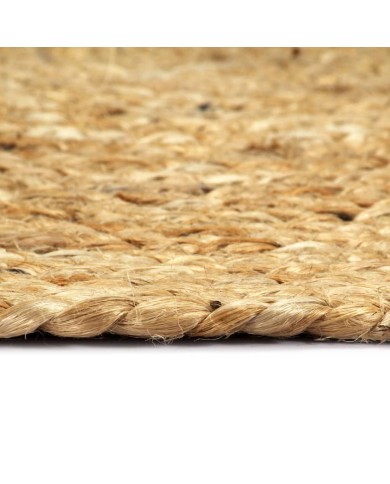 Napperons 6 pcs Naturel Plain 38 cm Rond Jute