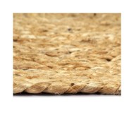 Napperons 6 pcs Naturel Plain 38 cm Rond Jute