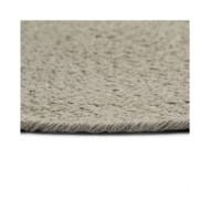 Napperons 4 pcs Gris Plain 38 cm Rond Coton