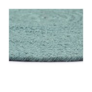 Napperons 4 pcs Vert Plain 38 cm Rond Coton 