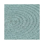 Napperons 4 pcs Vert Plain 38 cm Rond Coton 