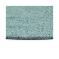 Napperons 6 pcs Vert Plain 38 cm Rond Coton 