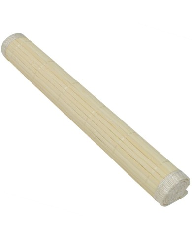 6 Napperons en bambou 30 x 45 cm Nature