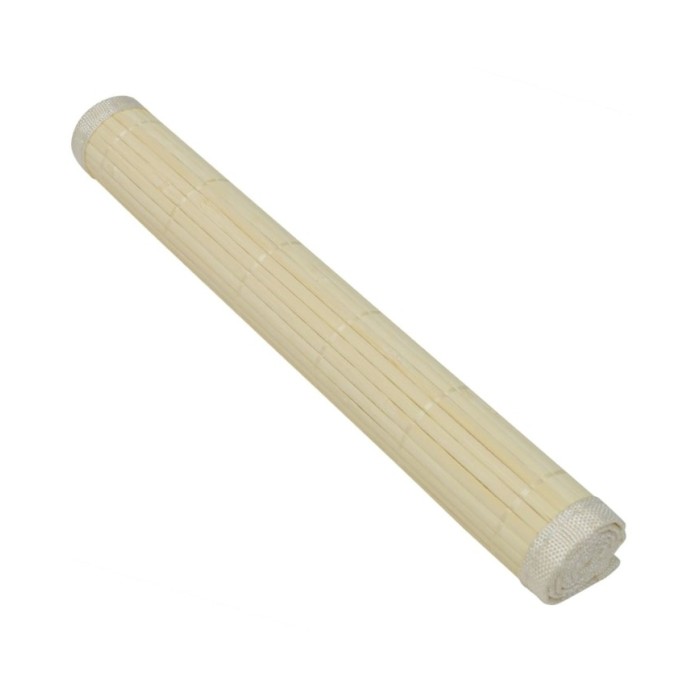 6 Napperons en bambou 30 x 45 cm Nature