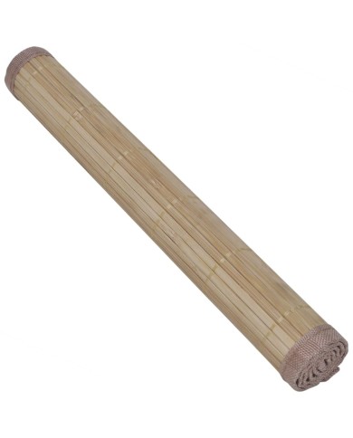 Napperons 6 pcs Bambou 30 x 45 cm Marron