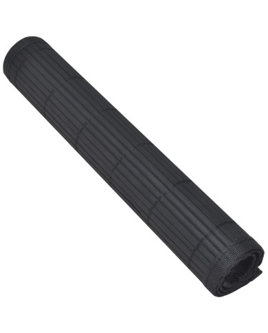 Napperons 6 pcs Bambou 30 x 45 cm Noir