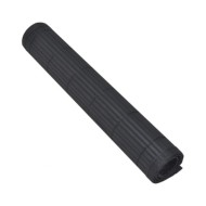 Napperons 6 pcs Bambou 30 x 45 cm Noir