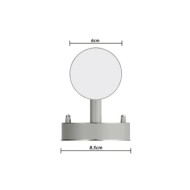 Applique murale design avec détecteur (lot de 2)