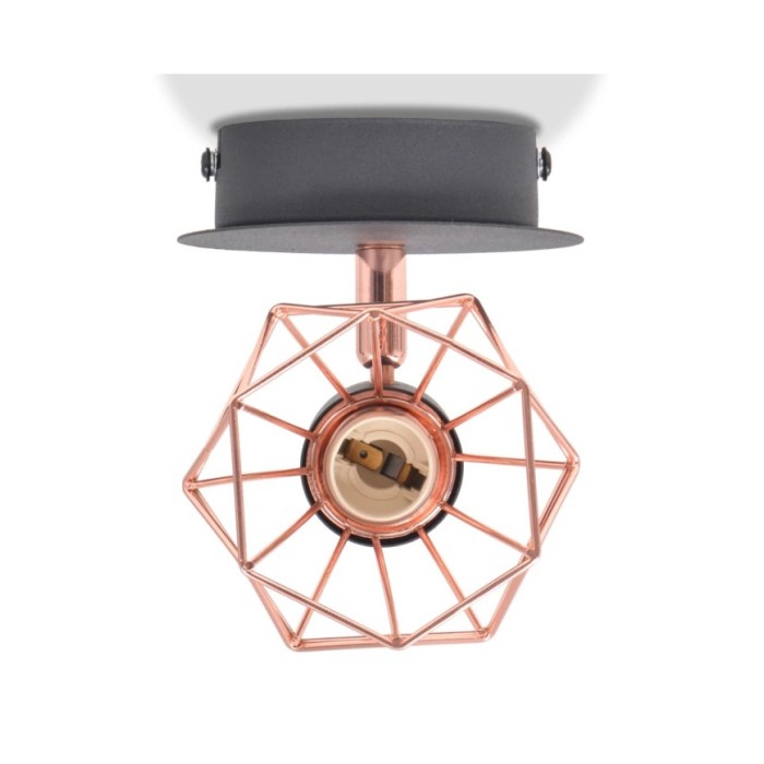 Lampe murale avec 2 ampoules LED à incandescence 2 pcs 8 W