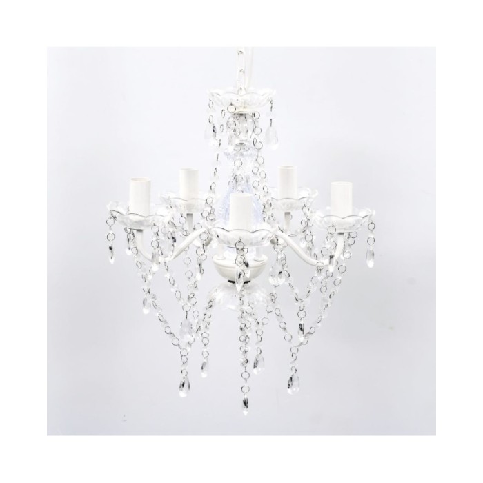Lustre 5 ampoules Transparent