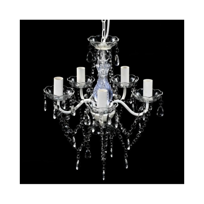 Lustre 5 ampoules Transparent