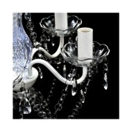 Lustre 5 ampoules Transparent