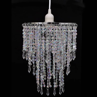 Lustre suspendu en cristal 22,5 x 30,5 cm