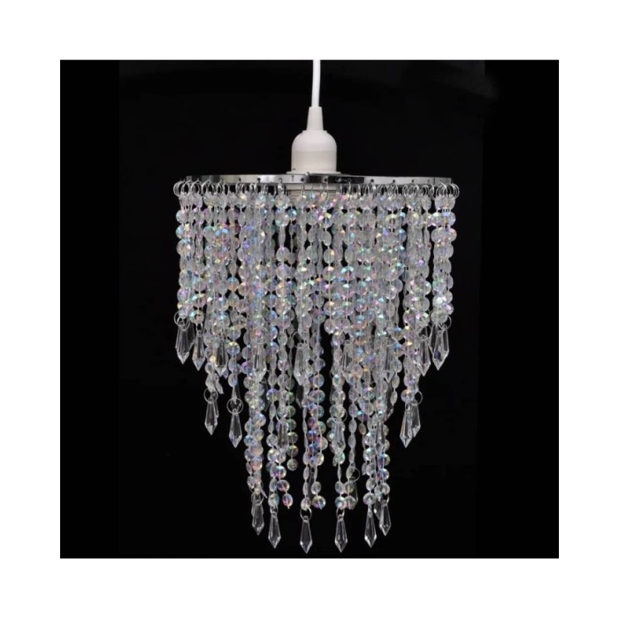 Lustre suspendu en cristal 22,5 x 30,5 cm