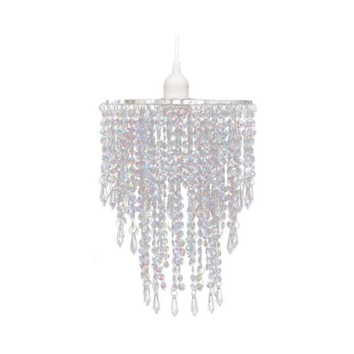 Lustre suspendu en cristal 22,5 x 30,5 cm