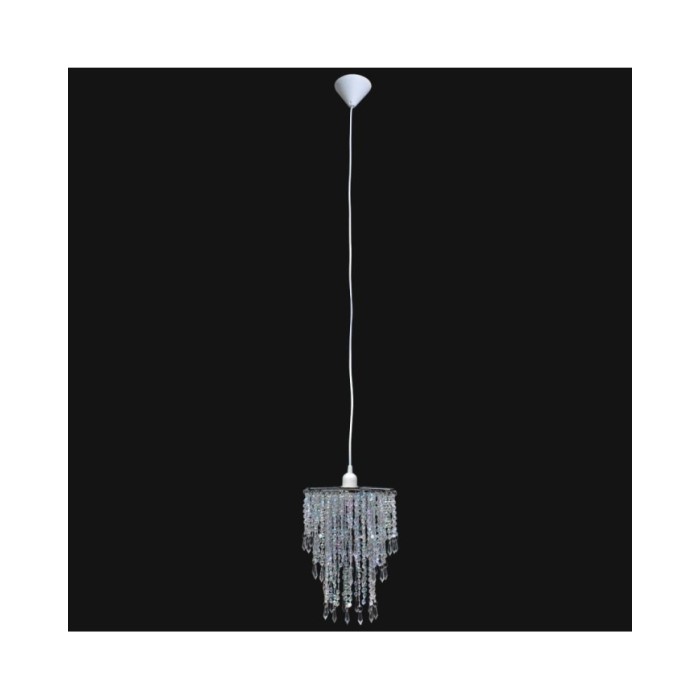 Lustre suspendu en cristal 22,5 x 30,5 cm