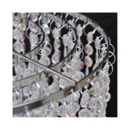 Lustre suspendu en cristal 22,5 x 30,5 cm