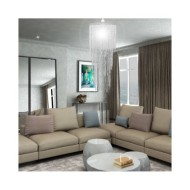 Lustre suspendu Crystal 26 x 70 cm 