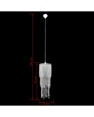 Lustre suspendu Crystal 26 x 70 cm 