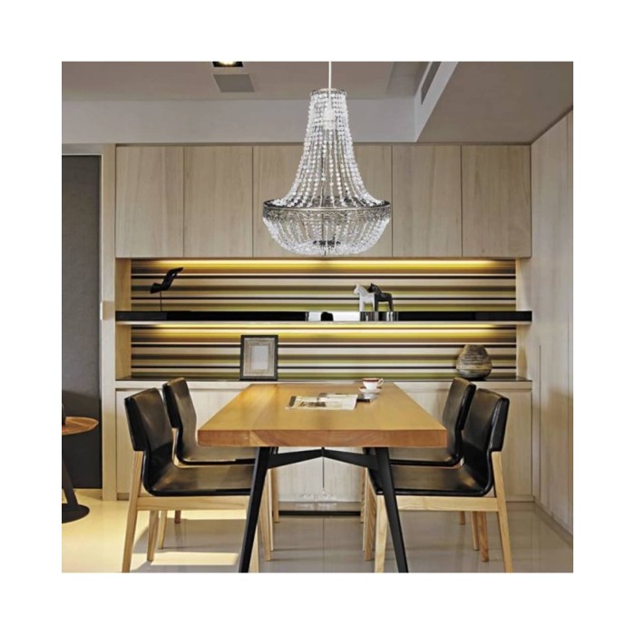 Lustre suspendu Crystal 36,5 x 46 cm 