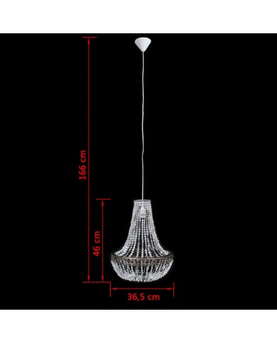 Lustre suspendu Crystal 36,5 x 46 cm 