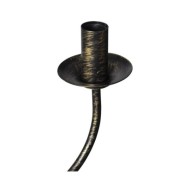 Lustre en métal noir antique 8 x E14 ampoules