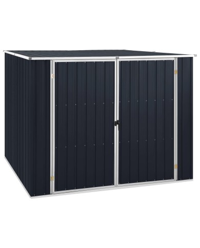Abri de jardin Anthracite 195x198x159 cm Acier galvanisé