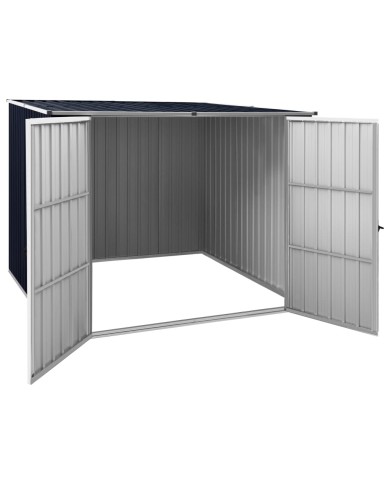 Abri de jardin Anthracite 195x198x159 cm Acier galvanisé