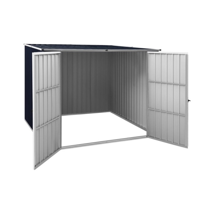 Abri de jardin Anthracite 195x198x159 cm Acier galvanisé
