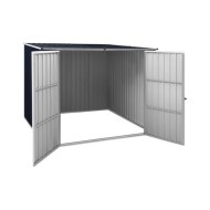 Abri de jardin Anthracite 195x198x159 cm Acier galvanisé