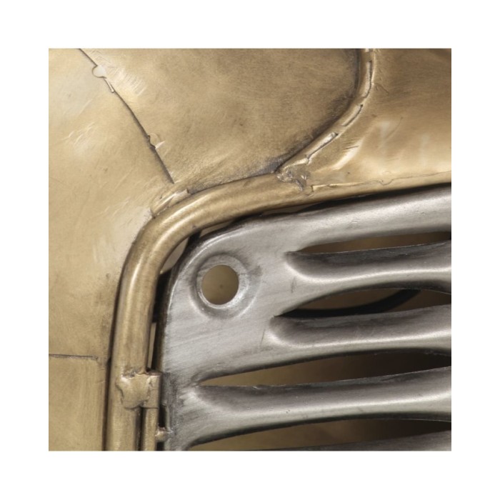 Lampe murale en forme de tracteur Fer
