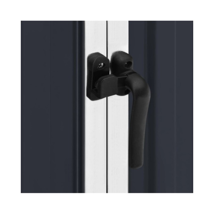 Abri de jardin Anthracite 195x198x159 cm Acier galvanisé