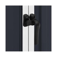 Abri de jardin Anthracite 195x198x159 cm Acier galvanisé