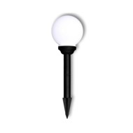 Lampes d'allée à LED 4 pcs 15 cm avec piquet de sol