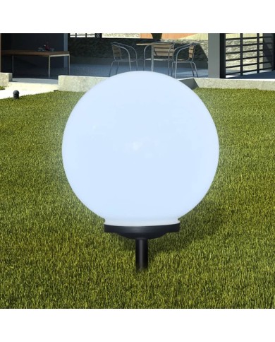 Lampe d'allée à LED 40 cm avec piquet de sol