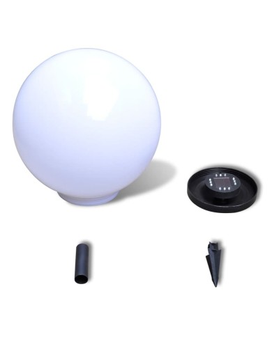 Lampe d'allée à LED 40 cm avec piquet de sol