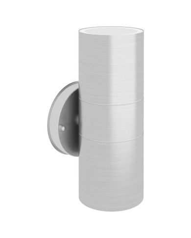Applique murale d'extérieur 2 pcs Acier inoxydable vers le bas/haut