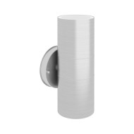 Applique murale d'extérieur 2 pcs Acier inoxydable vers le bas/haut