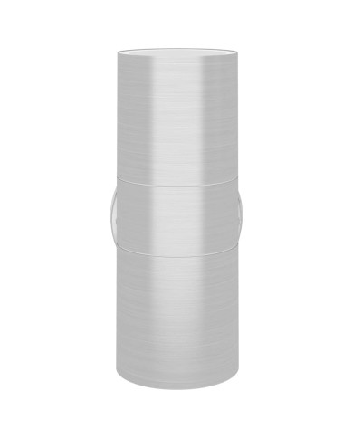 Applique murale d'extérieur 2 pcs Acier inoxydable vers le bas/haut