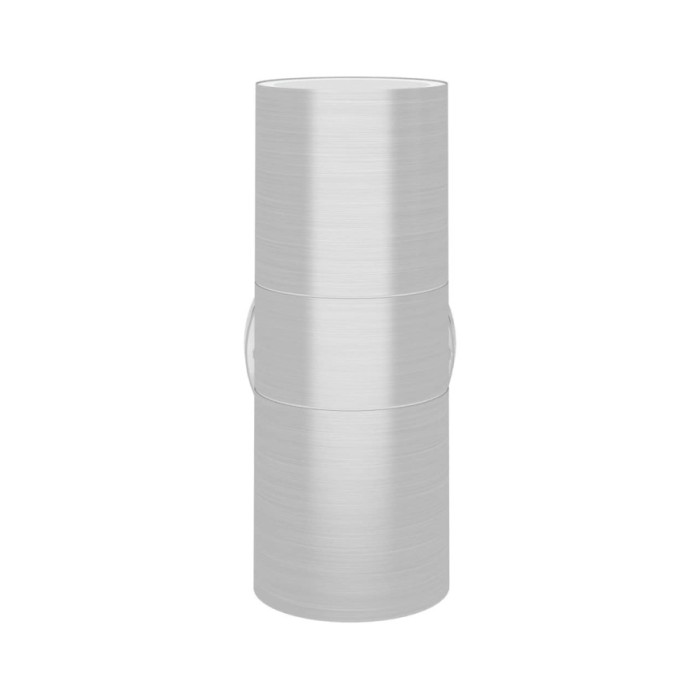 Applique murale d'extérieur 2 pcs Acier inoxydable vers le bas/haut