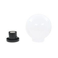Lampe à LED sous forme de boule 2 pcs Sphérique 20 cm PMMA 