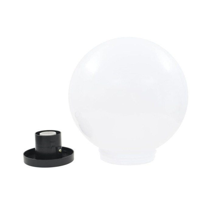 Lampe à LED sous forme de boule 2 pcs Sphérique 30 cm PMMA 