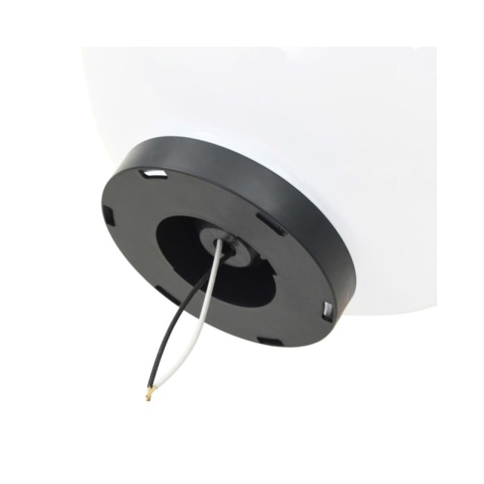 Lampe à LED sous forme de boule 2 pcs Sphérique 30 cm PMMA 