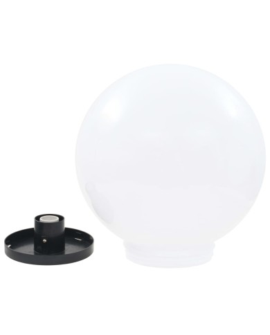 Lampe à LED sous forme de boule 2 pcs Sphérique 40 cm PMMA 
