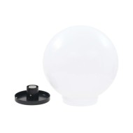 Lampe à LED sous forme de boule 2 pcs Sphérique 40 cm PMMA 