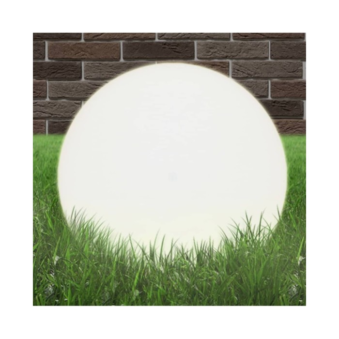 Lampe à LED sous forme de boule Sphérique 50 cm PMMA 